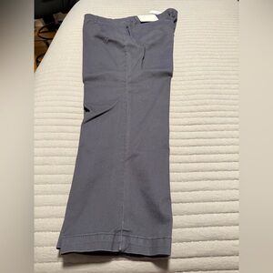 LOFT Gray Straight Leg Pants